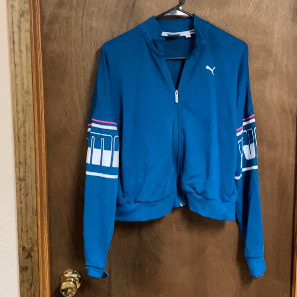 Puma Full Zip Sweatshirt Large